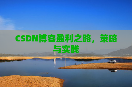 CSDN博客盈利之路，策略与实践