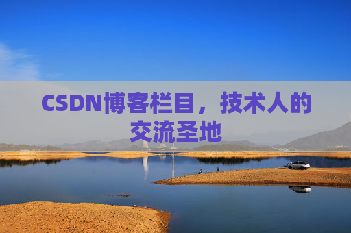 CSDN博客栏目,技术人的交流圣地